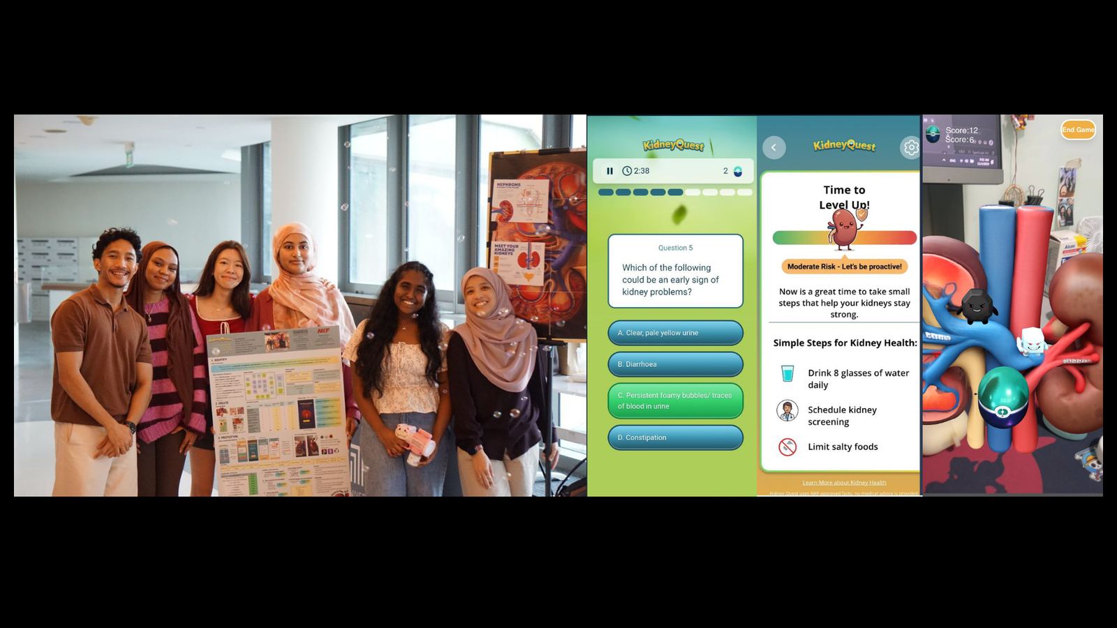 NKF augmented reality kidney health education app